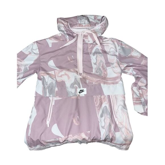 Women’s NIKE Half Zip Windbreaker Jacket SMALL - Picture 1 of 9
